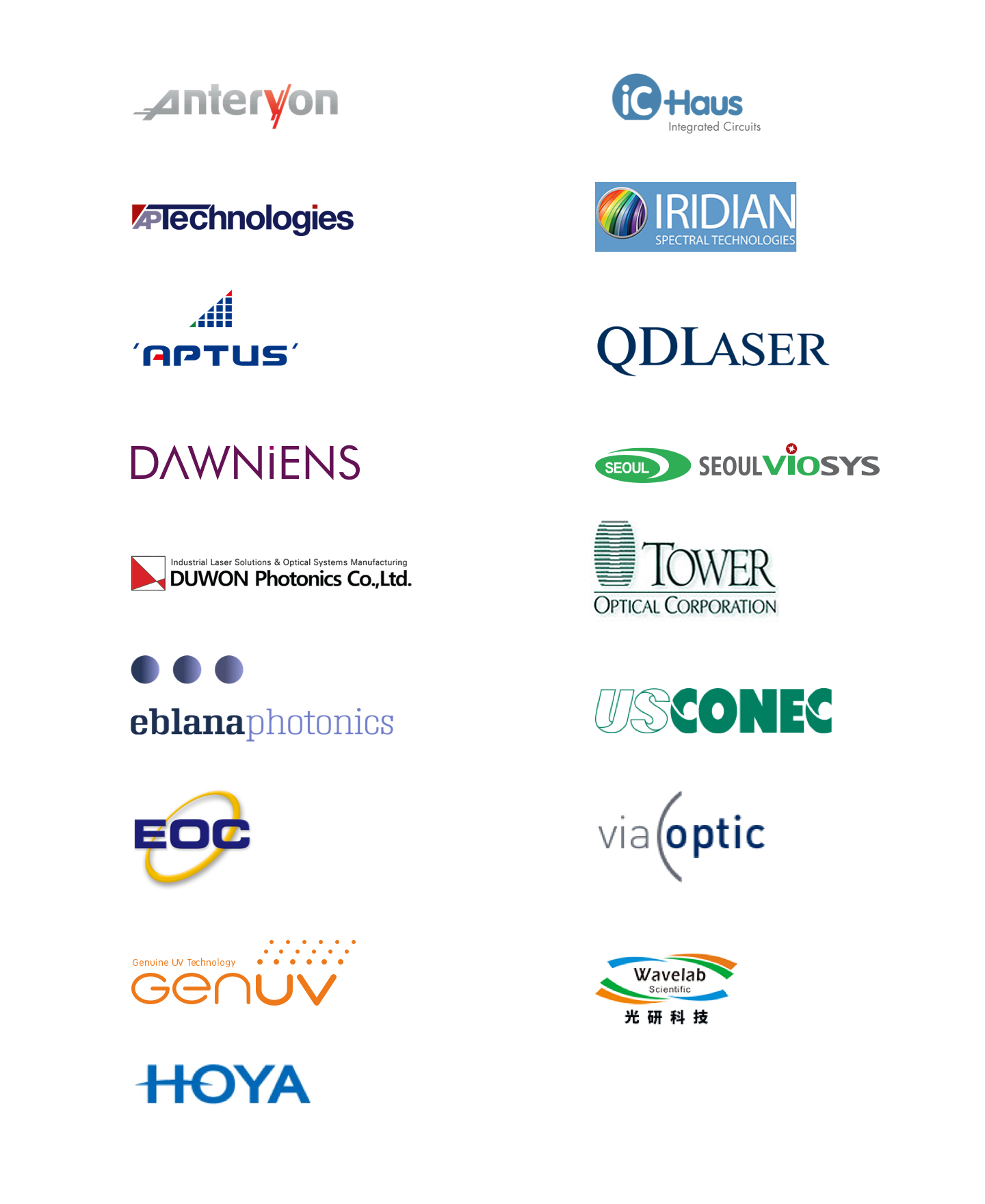 Imm Photonics pic netzwerkelieferanten zulieferer